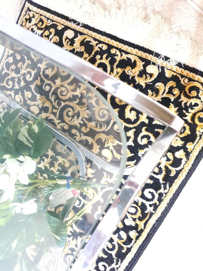 早いもの勝ち!!最終値引き！モダンなガラス製センターテーブル