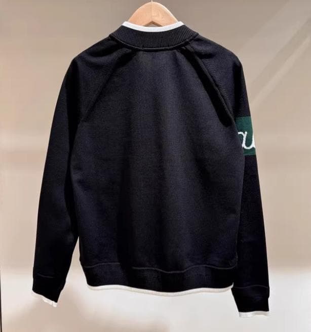 Malbon レディース ゴルフ ブルゾン ニット 防風 スタンドカラー