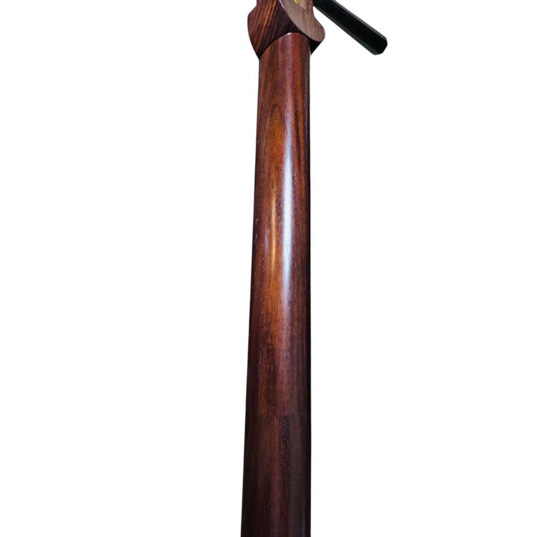 三味線 中棹 正寸　民謡　地唄　皮破れあり　ハードケース付き