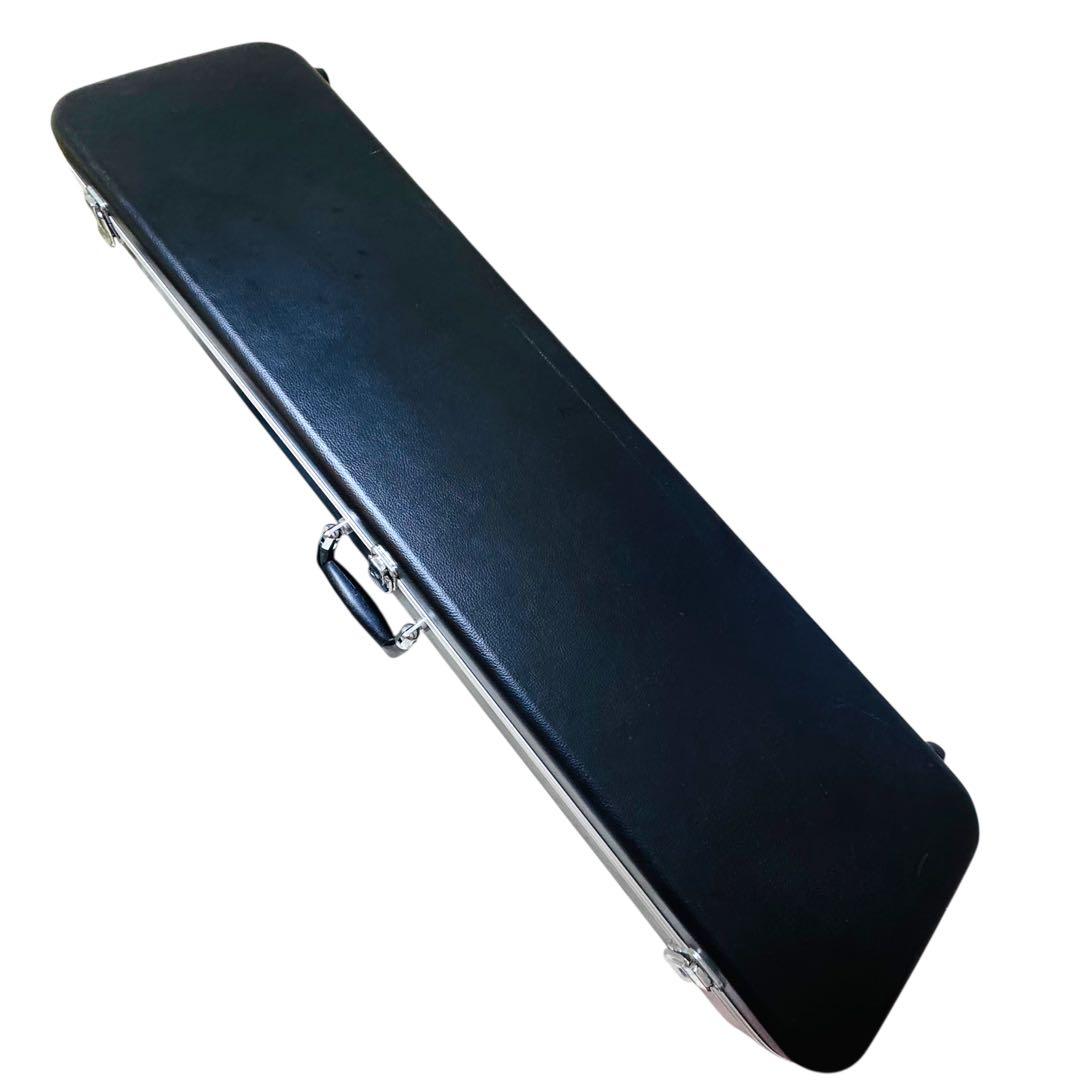 三味線 中棹 正寸　民謡　地唄　皮破れあり　ハードケース付き