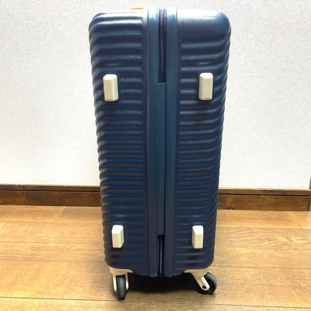 HaNTハント47Lキャリーケース機内持込み対応サイズ ネイビーキャリーバッグ