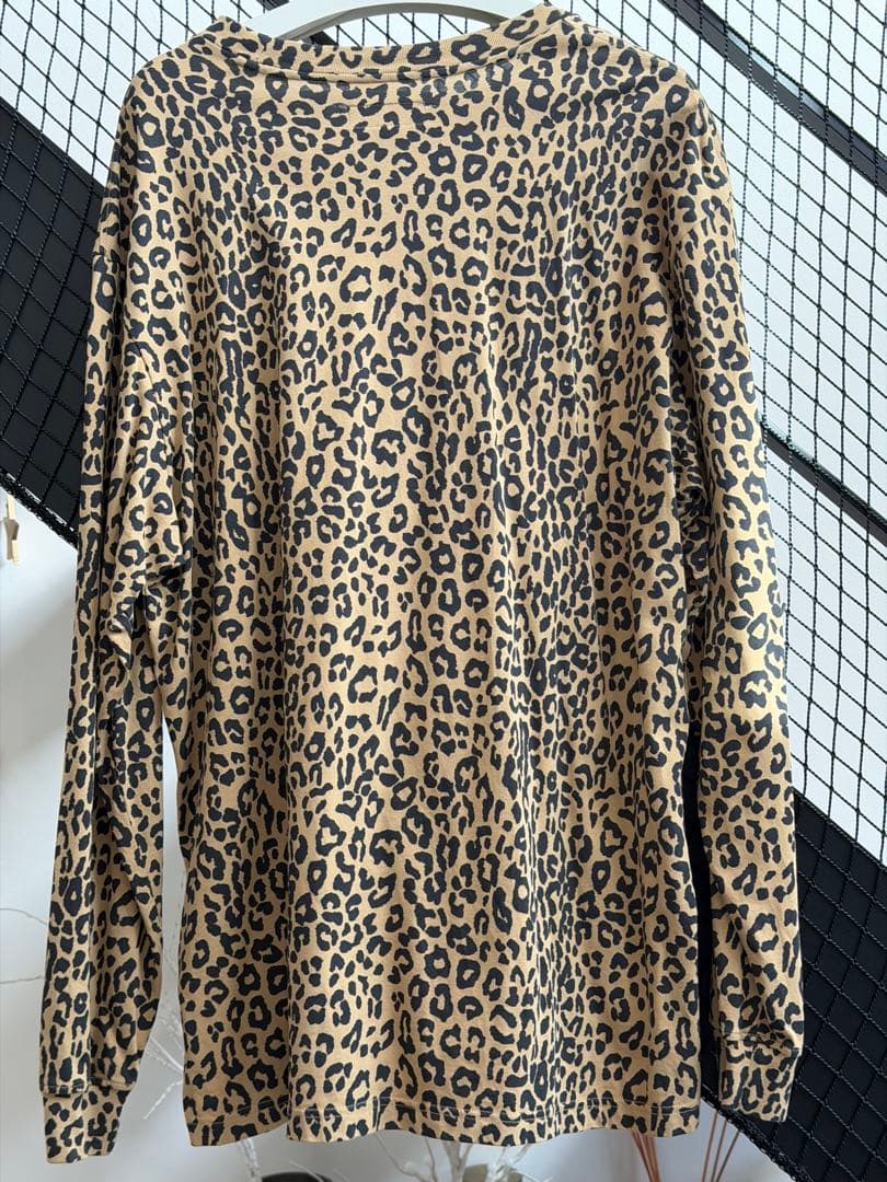 専用supreme☆Small Box L/S Tee☆XL☆leopard