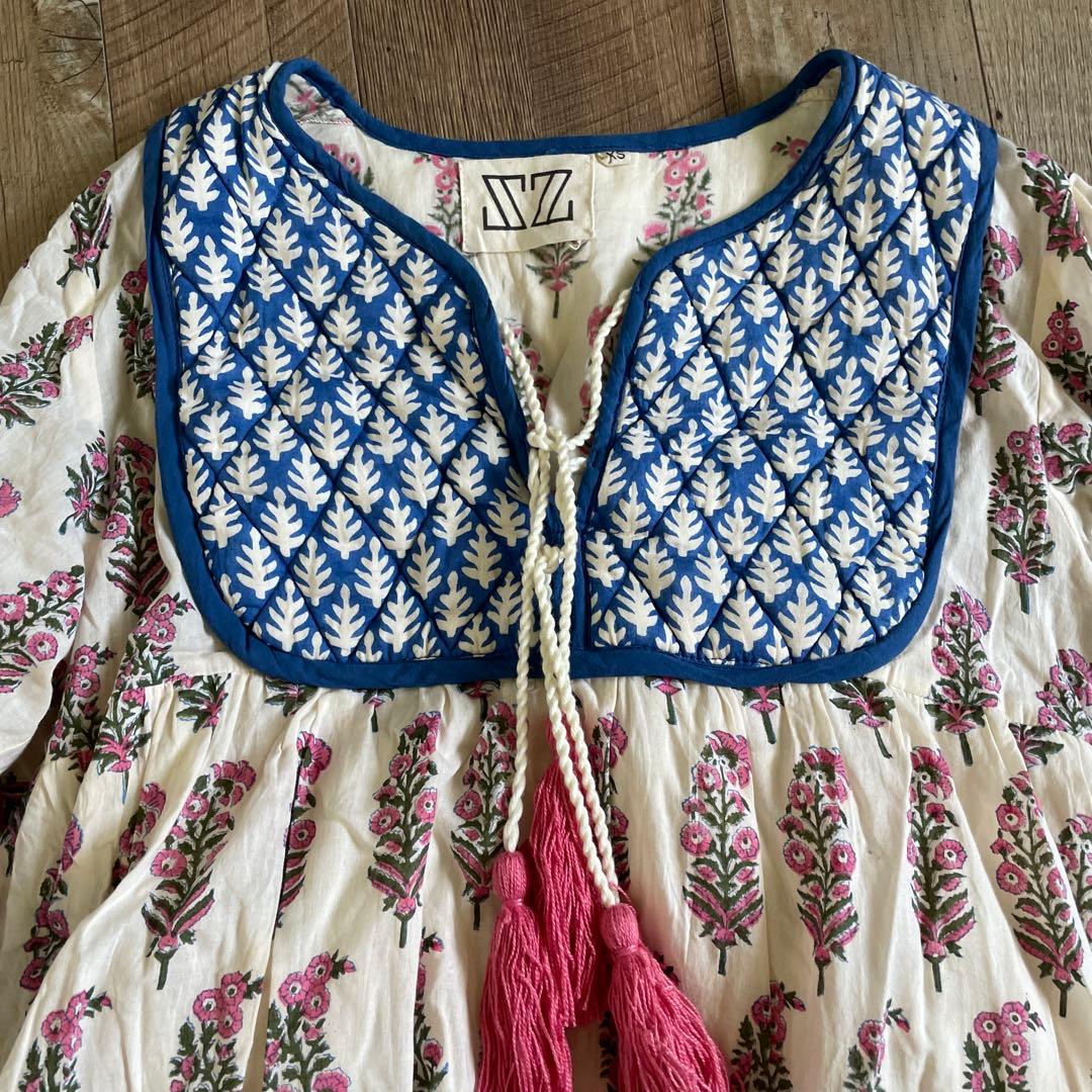 専用出品　SZブロックプリント　ワンピース