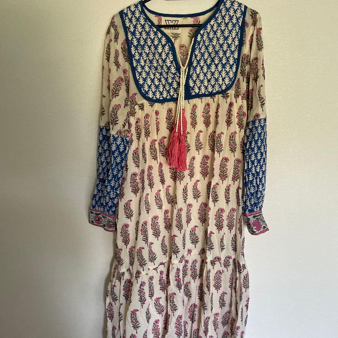 専用出品　SZブロックプリント　ワンピース