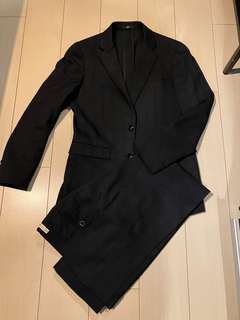 『極美品』SUIT SELECT | スーツセレクト ネイビースーツ