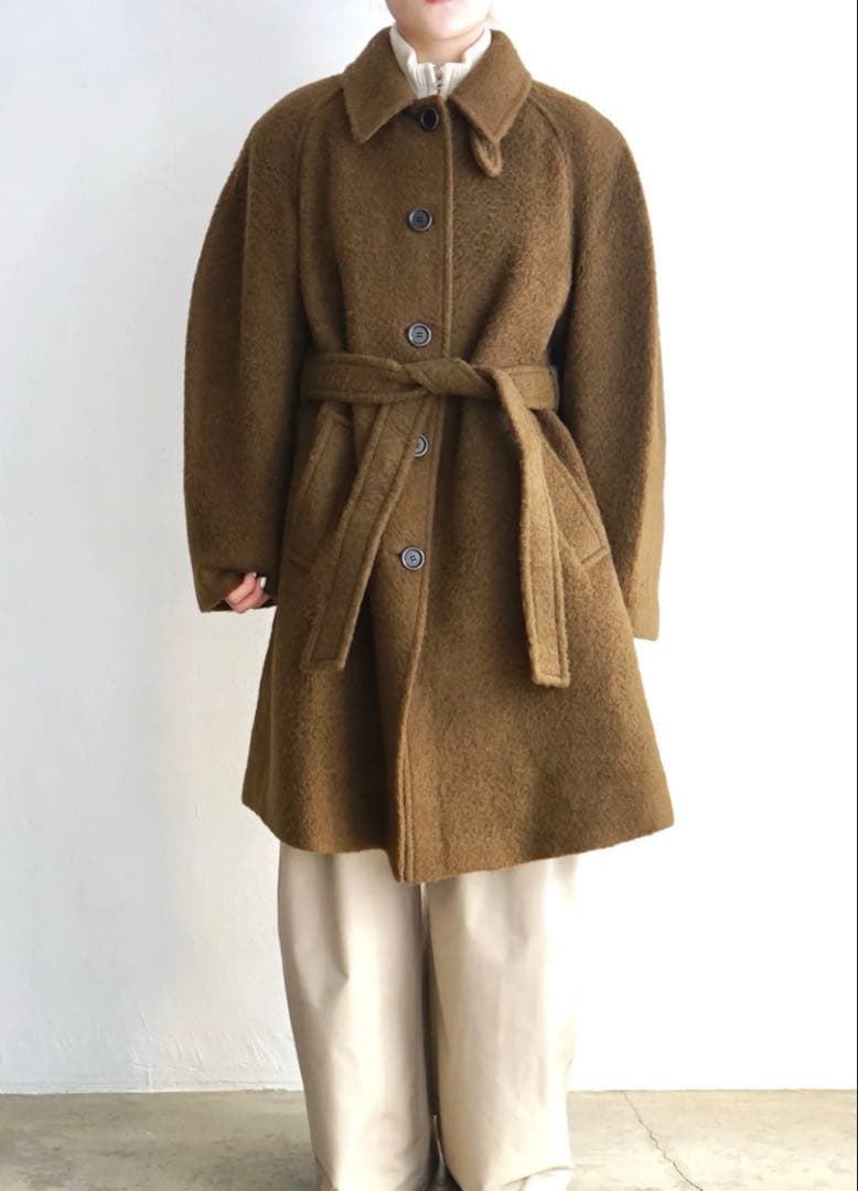 新品未使用 AMOMENTO アモーメント　Alpaca Raglan Coat