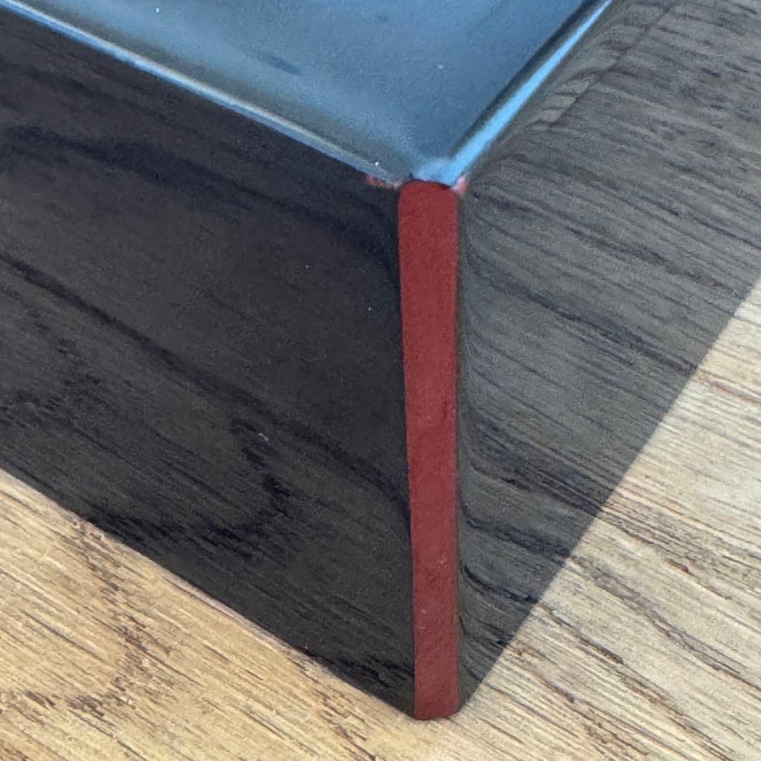 ◆未使用◆ 越前漆 三段重 / 越前漆器漆師・山本英明作/ 黒塗漆