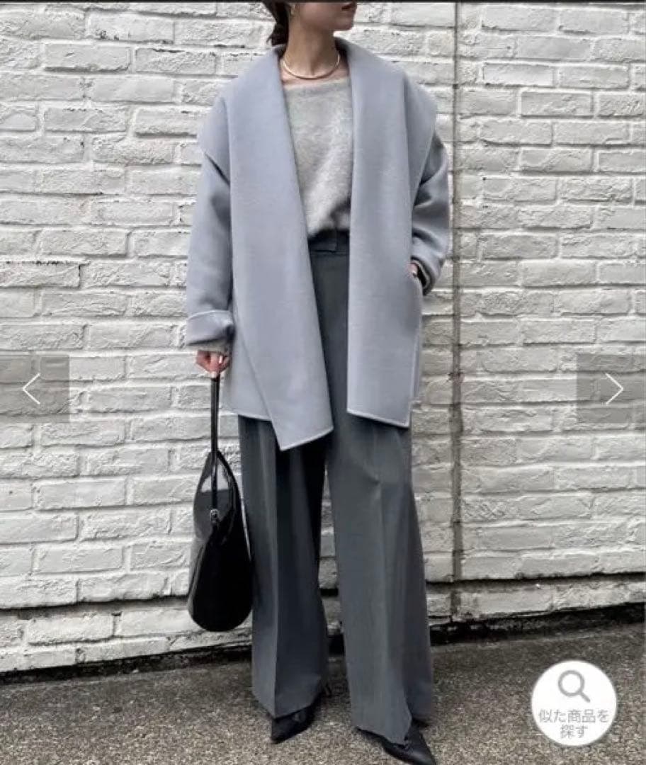 NakkyNeko様【軽くて温かい】【人気定番商品】リバーショールコート