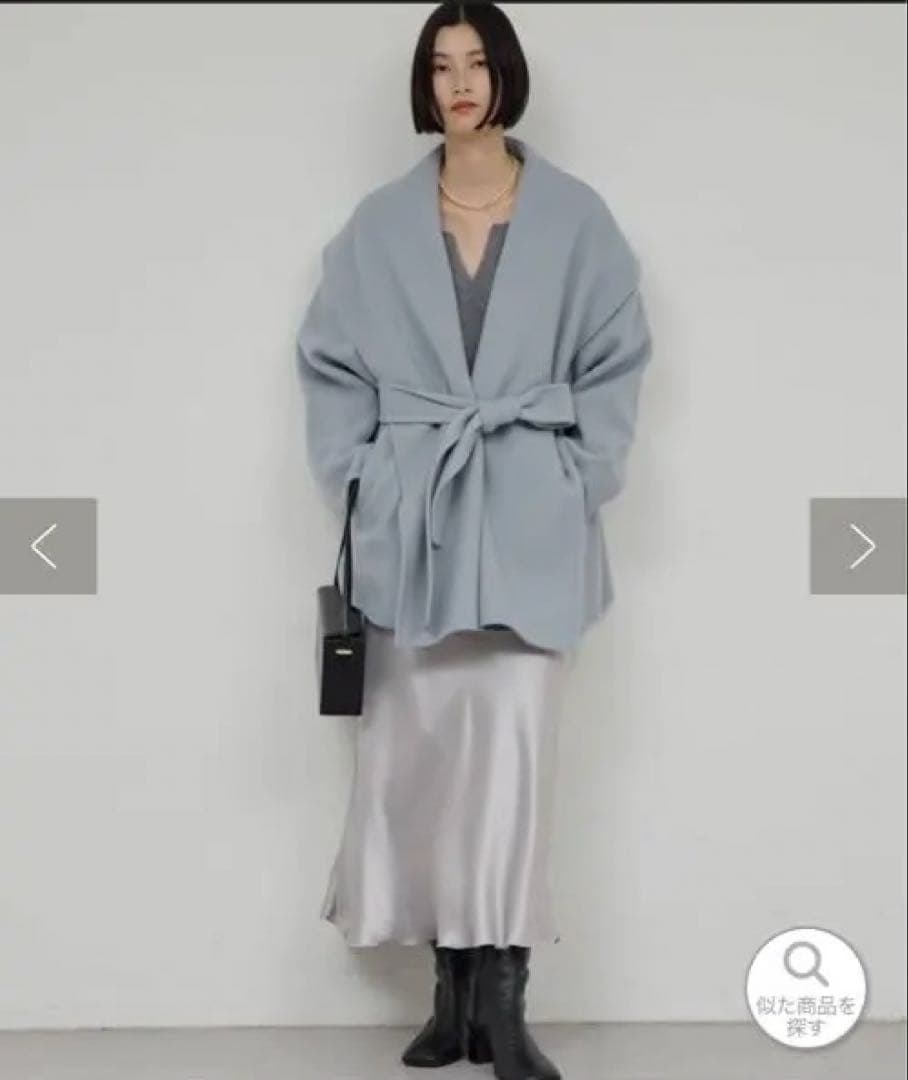 NakkyNeko様【軽くて温かい】【人気定番商品】リバーショールコート