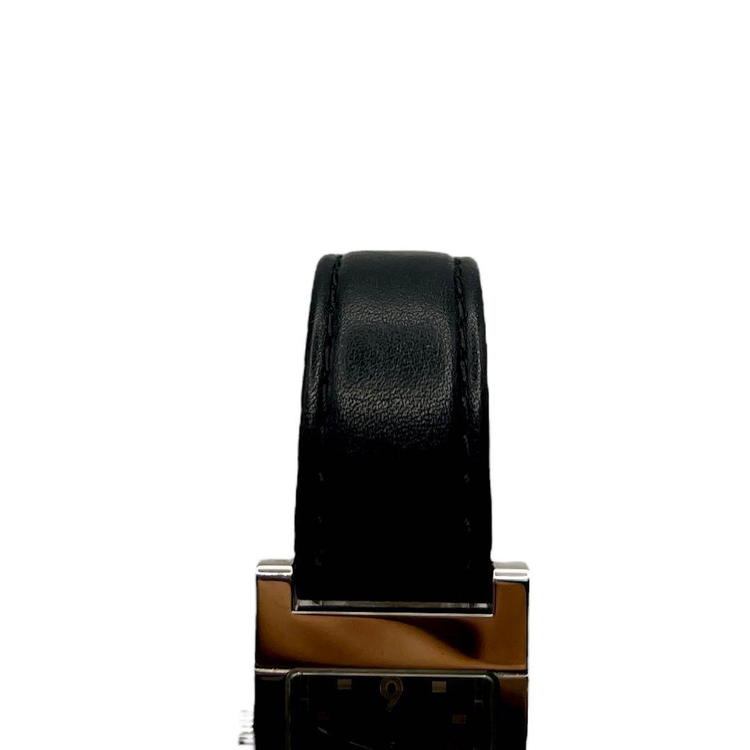 専用GUCCI スクエア デイト ブラック文字盤 メンズ 腕時計 1307