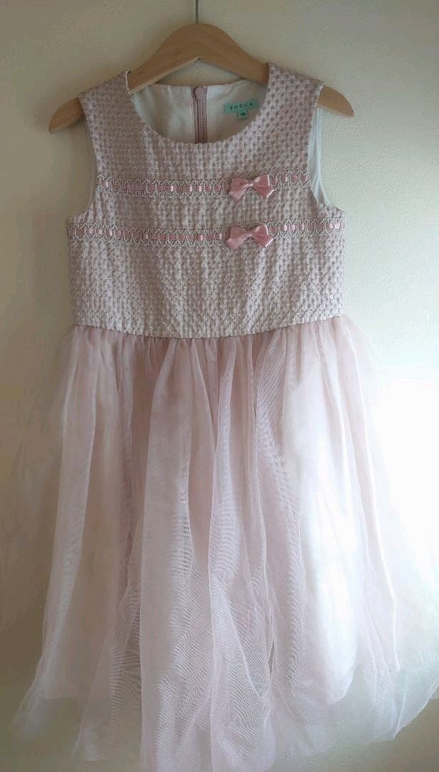 【TOCCA】120cmフォーマルチュールワンピース