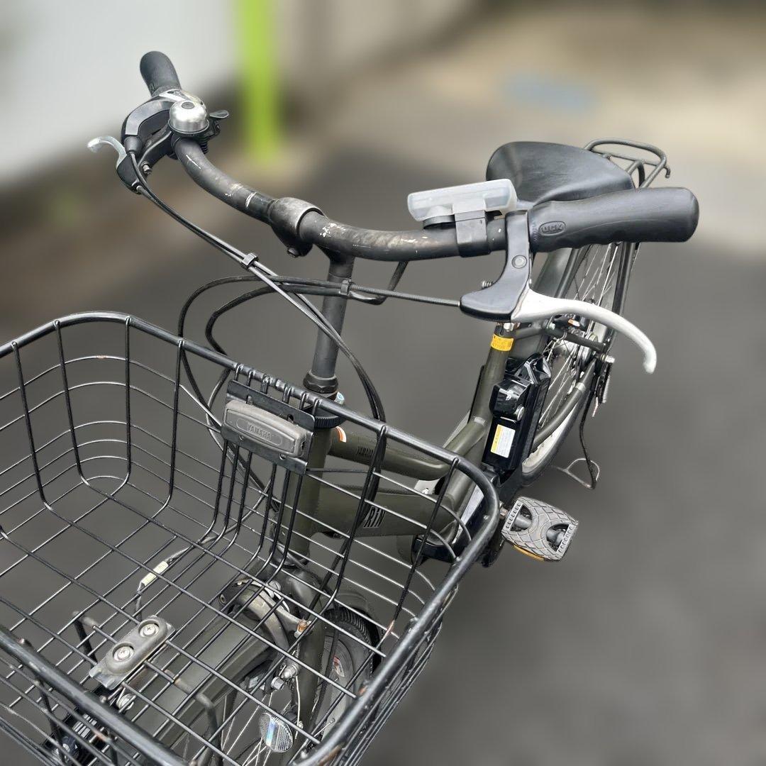 ヤマハ電動自転車RIN マットオリーブ色　良好です