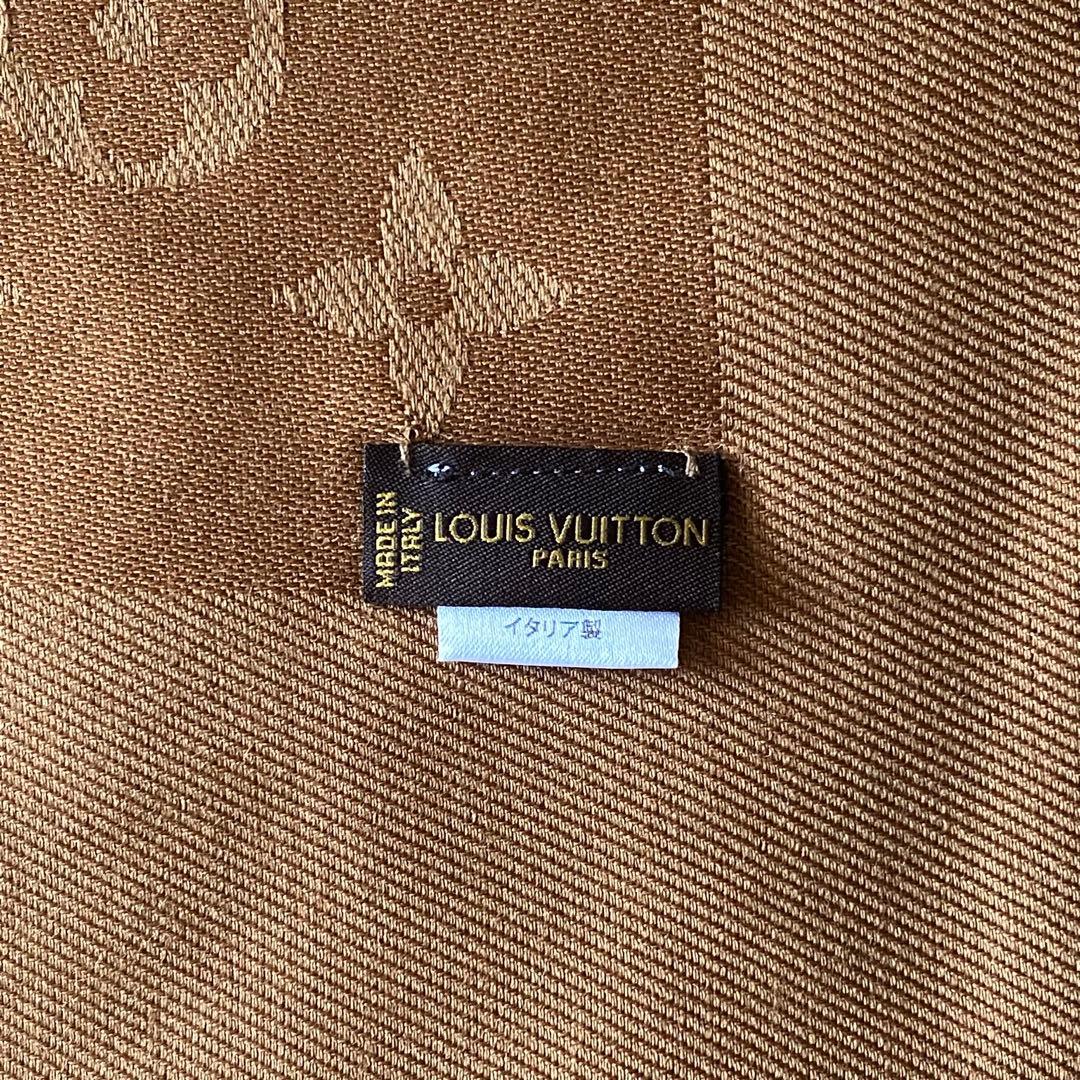 美品 ショール モノグラム LOUIS VUITTON