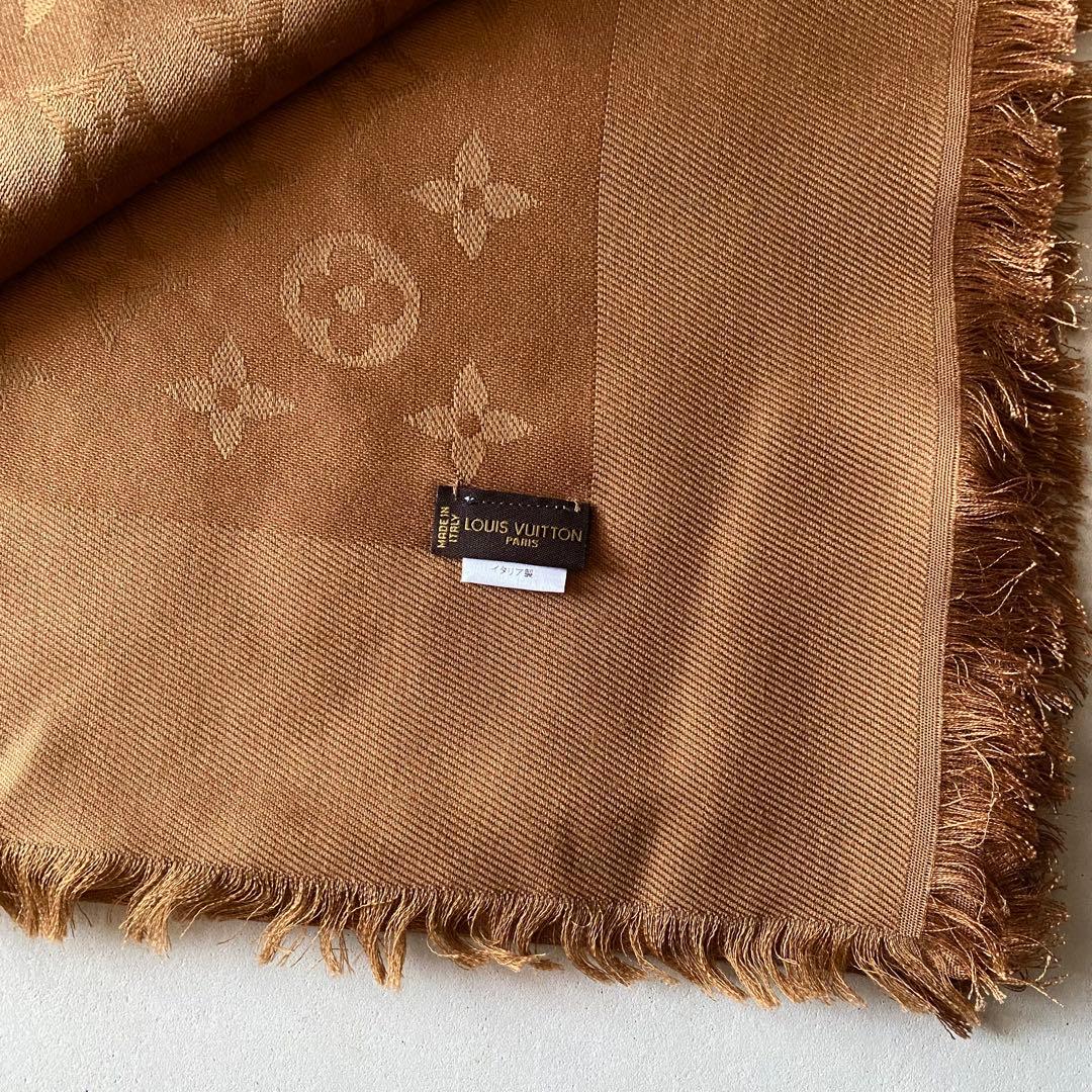 美品 ショール モノグラム LOUIS VUITTON