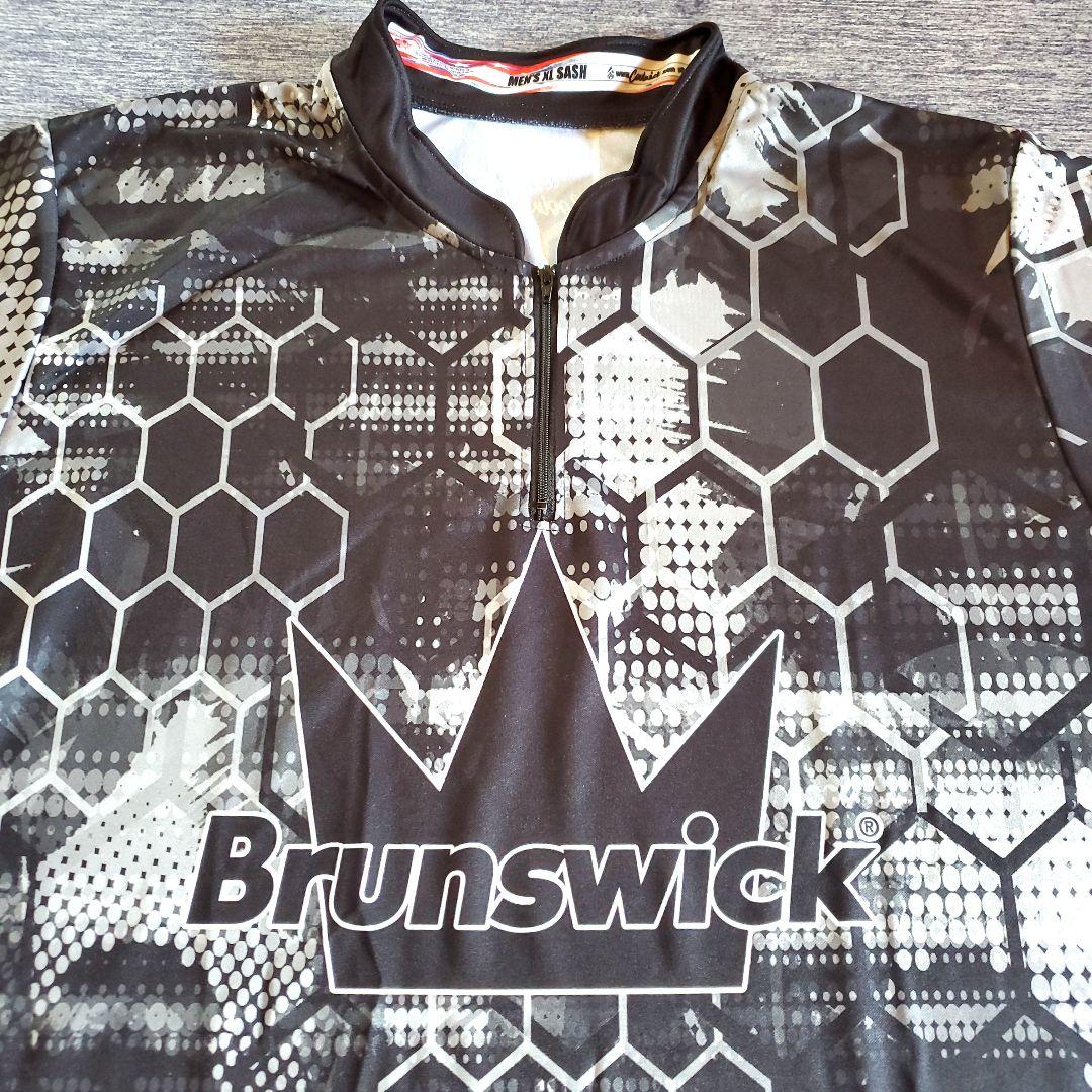 【日本未発売】ボウリングウェア　Brunswick　日本サイズ2XL　ブラック