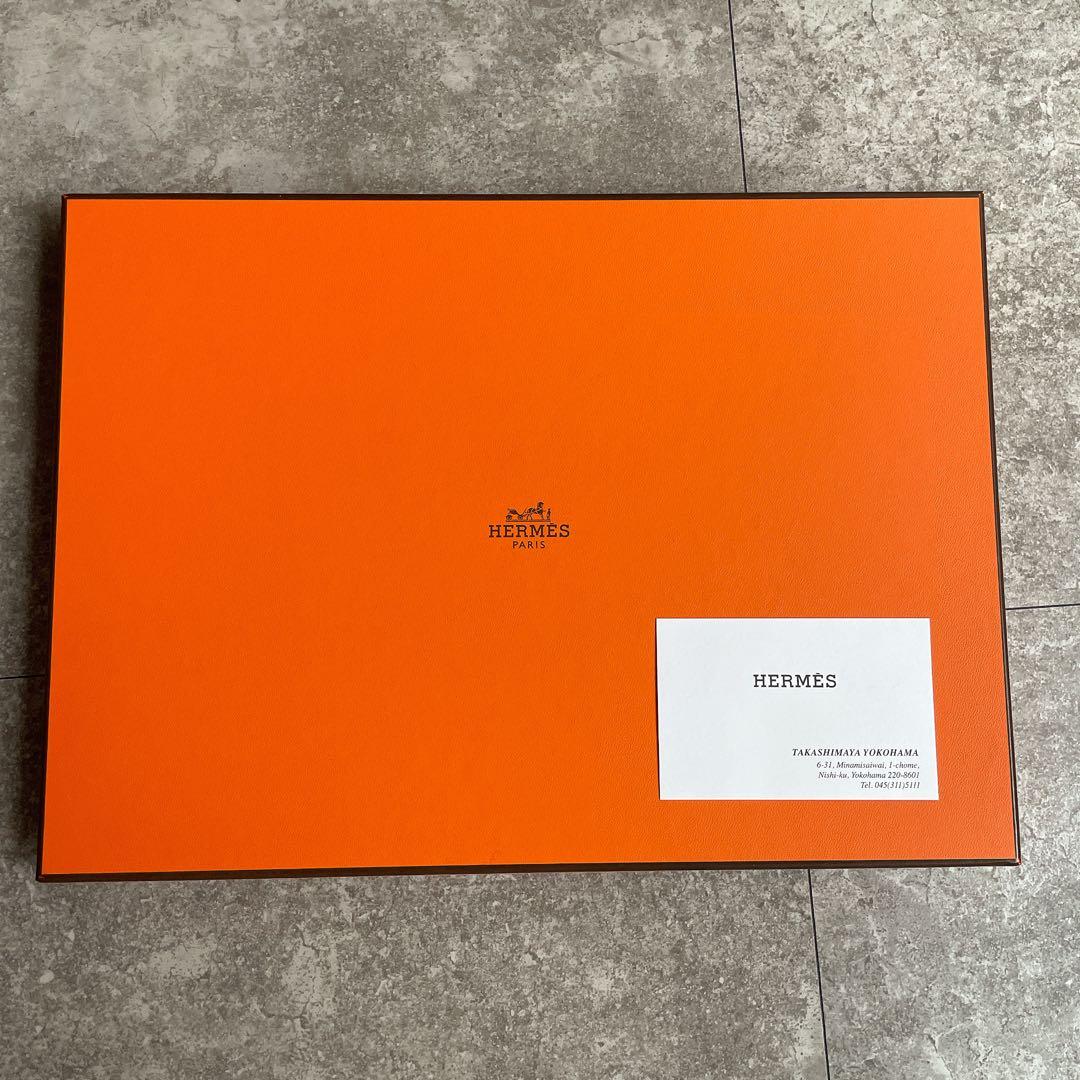 【新品】HERMES エルメス マフラー 王者の虎 カシミヤ100% ネイビー