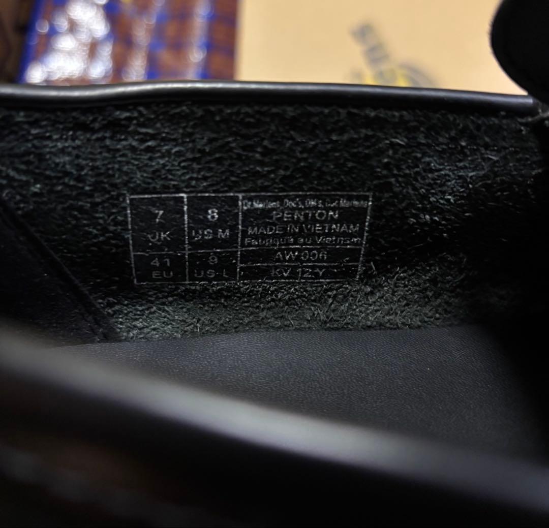 靴 Dr. Martens penton BLACK Loafer