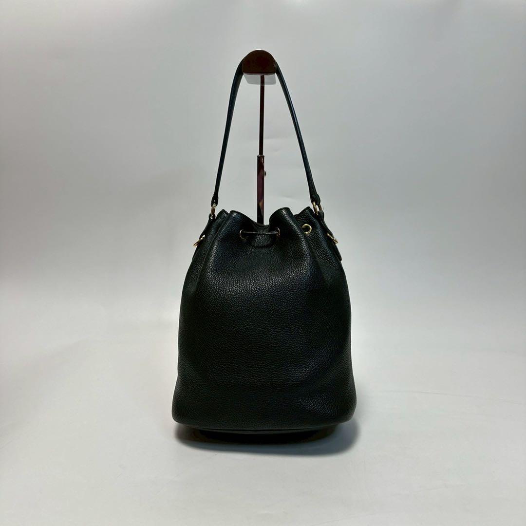 専用u68【美品】プラダ　ヴィッテロ　ブラック　バケットバッグ2wayショルダー