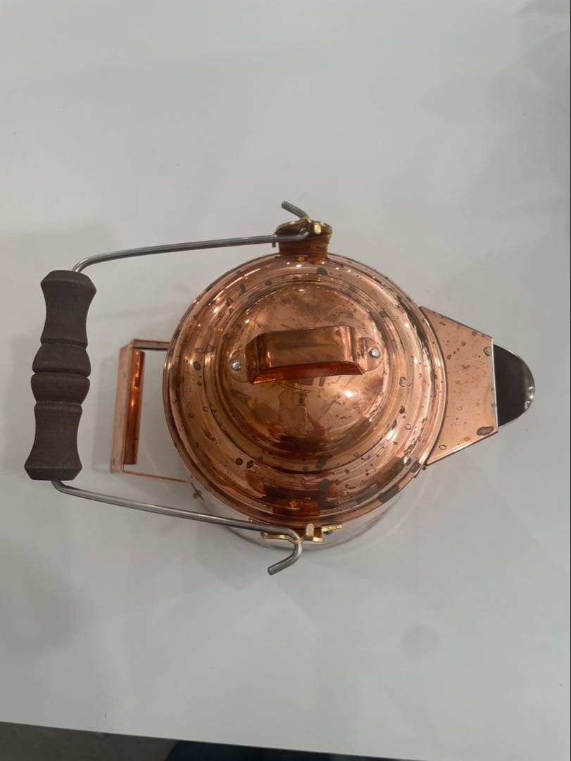 ファイヤーサイド　グランマーコッパーケトル大（旧ロゴ）箱付き