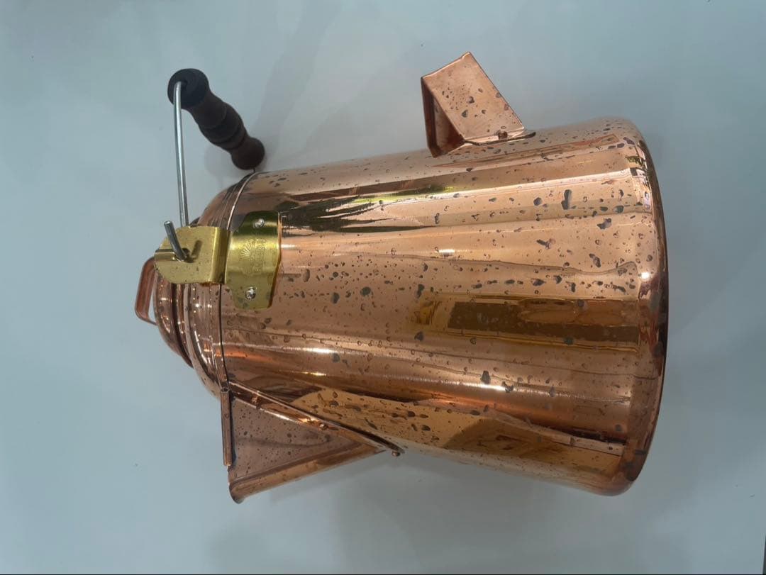 ファイヤーサイド　グランマーコッパーケトル大（旧ロゴ）箱付き