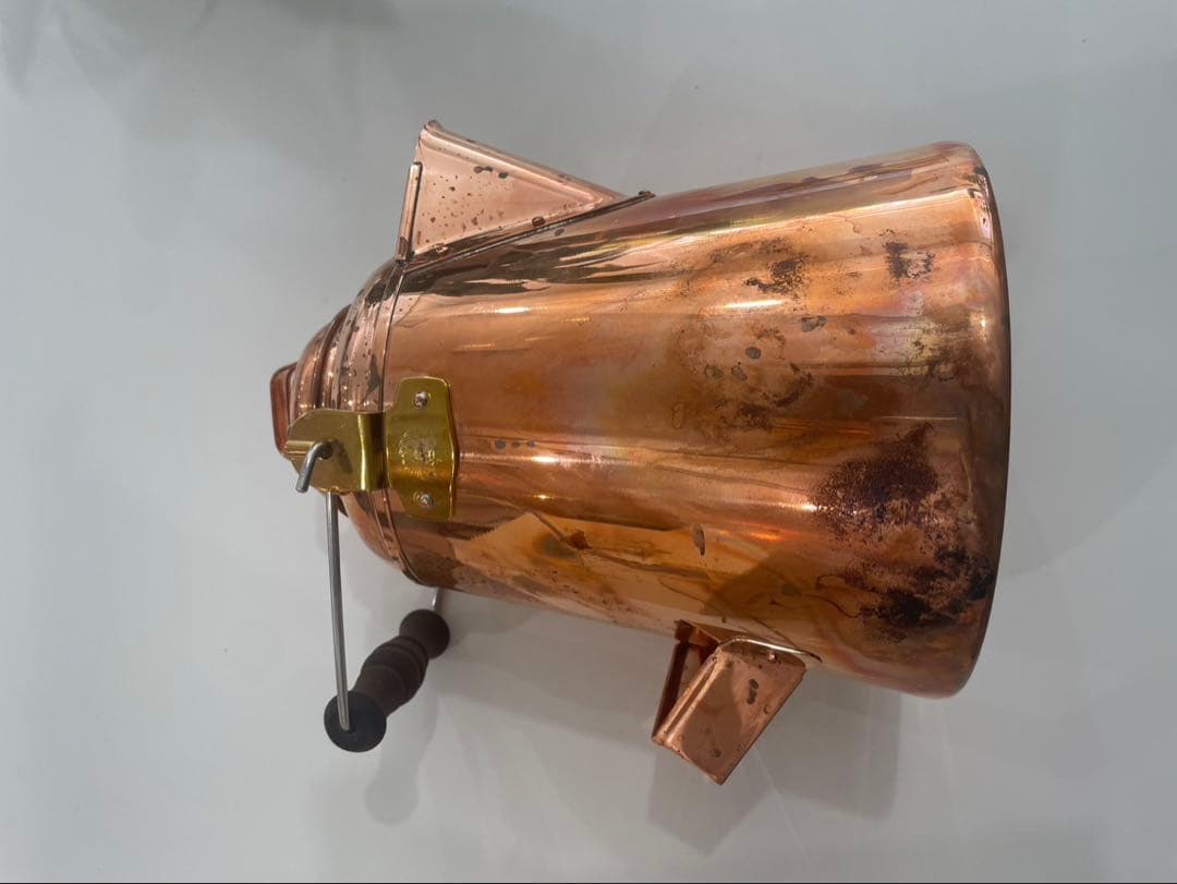 ファイヤーサイド　グランマーコッパーケトル大（旧ロゴ）箱付き