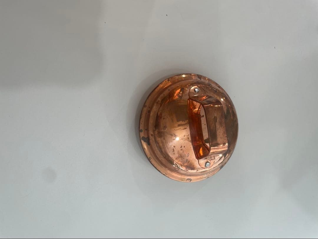 ファイヤーサイド　グランマーコッパーケトル大（旧ロゴ）箱付き