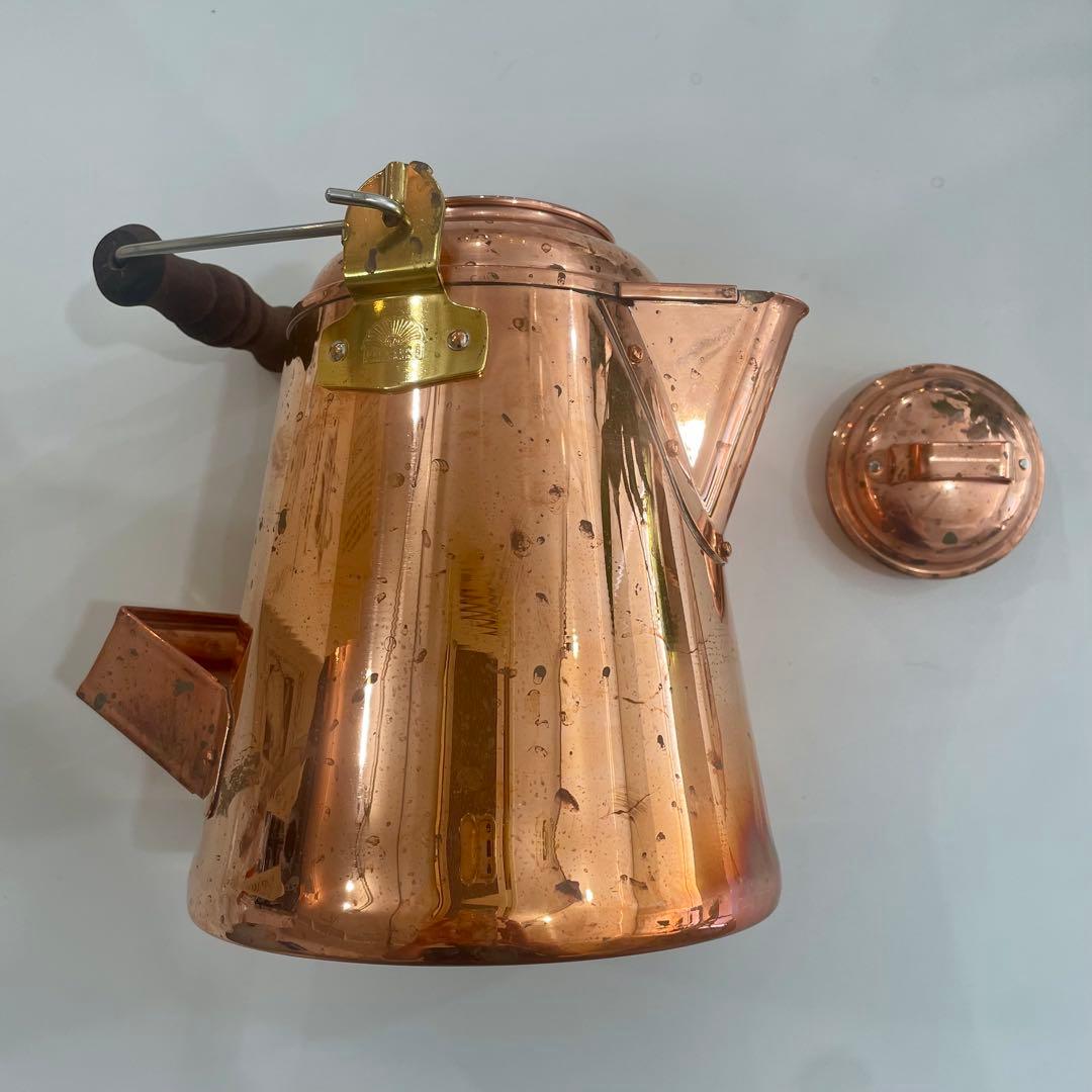 ファイヤーサイド　グランマーコッパーケトル大（旧ロゴ）箱付き