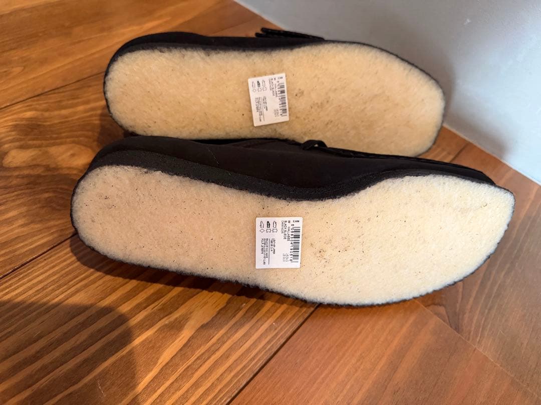 正規店購入新品未使用CLARKSワラビーブラック UK8.5 26.5クラークス