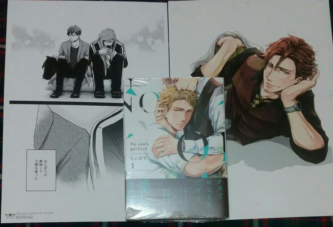 Ｎｏ　ｏｎｅ’ｓ　ｐｅｒｆｅｃｔ　１　ちゃばす　複製原画　2枚