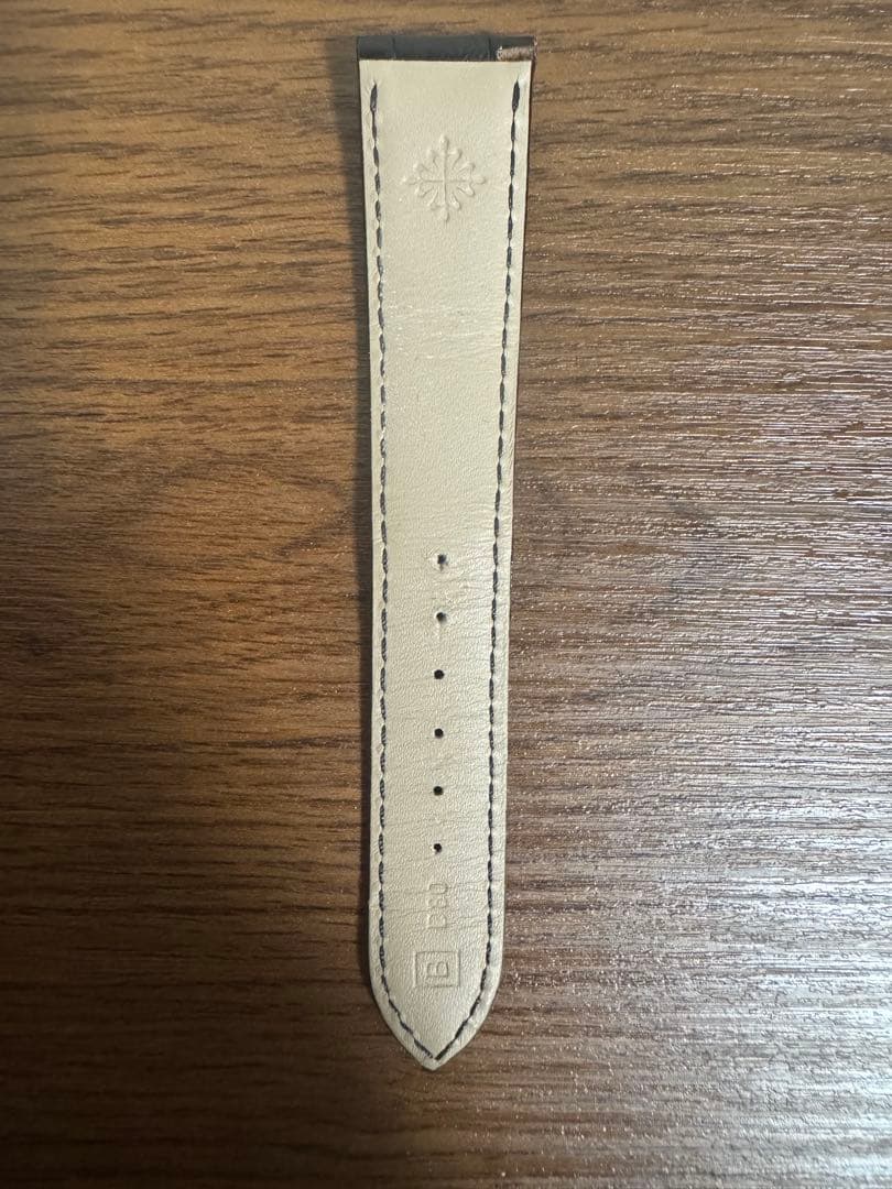 Patek Philippe 純正　レザーベルト ブラック