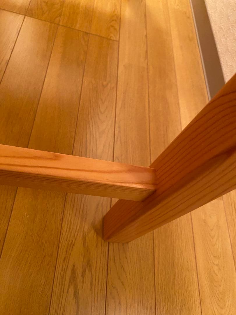 【美品・希少】無印良品 パイン材テーブル・折りたたみ式