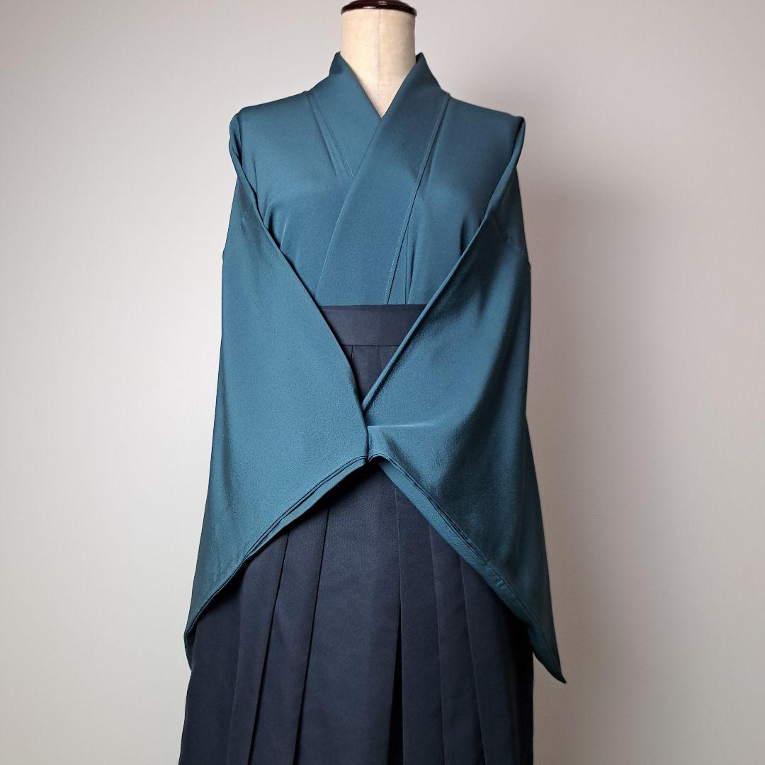 弓道 和服 審査 紋付 着物