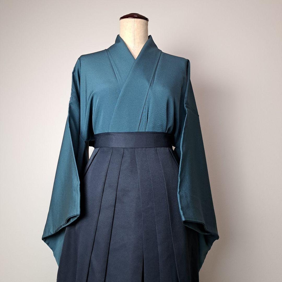 弓道 和服 審査 紋付 着物