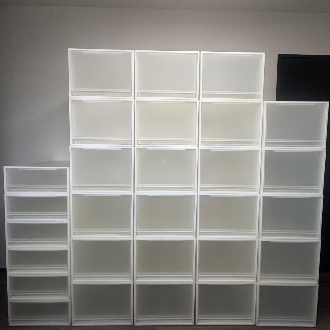 【引き取り限定】無印良品 衣装ケース 大小29個まとめ売り