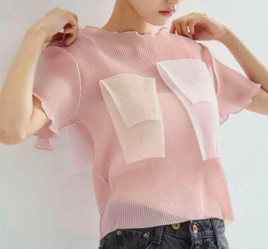 STUDIOUS×kotohayokozawa カットソー　ピンク