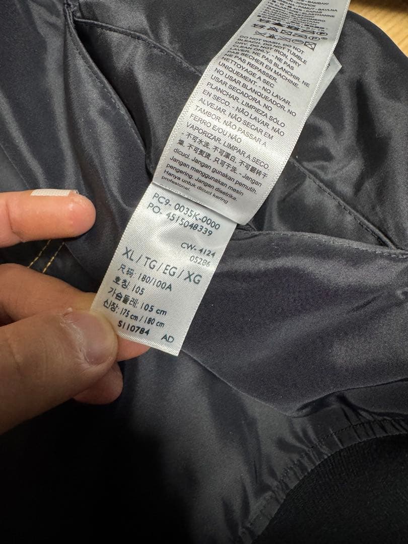 Levi's x sacai リバーシブル デニムMA-1 サイズXL