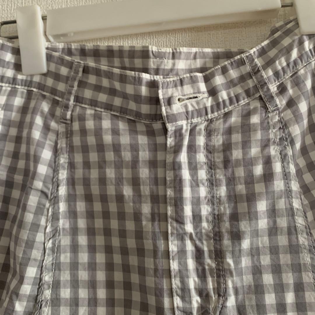 コムデギャルソン　サルエルパンツ　ギンガムチェックs
