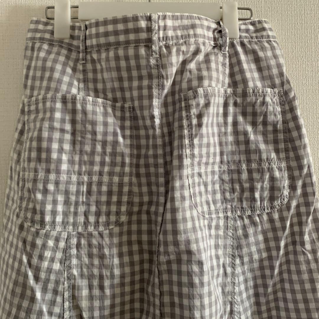 コムデギャルソン　サルエルパンツ　ギンガムチェックs