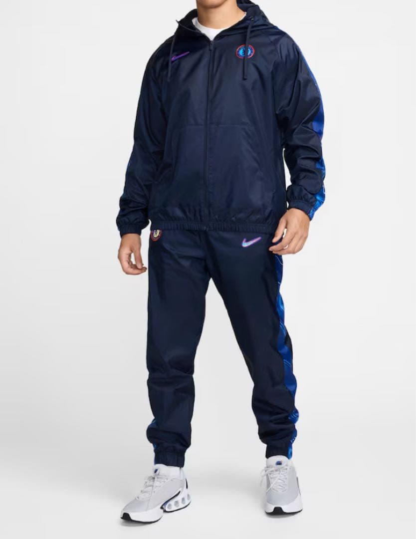 チェルシー　ナイキ　ナイロンジャケット　上下