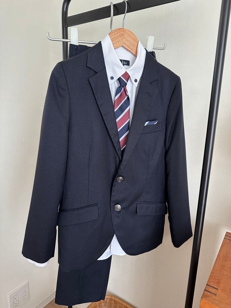 美品★イーストボーイ EASTBOY 男の子 スーツ フォーマル150