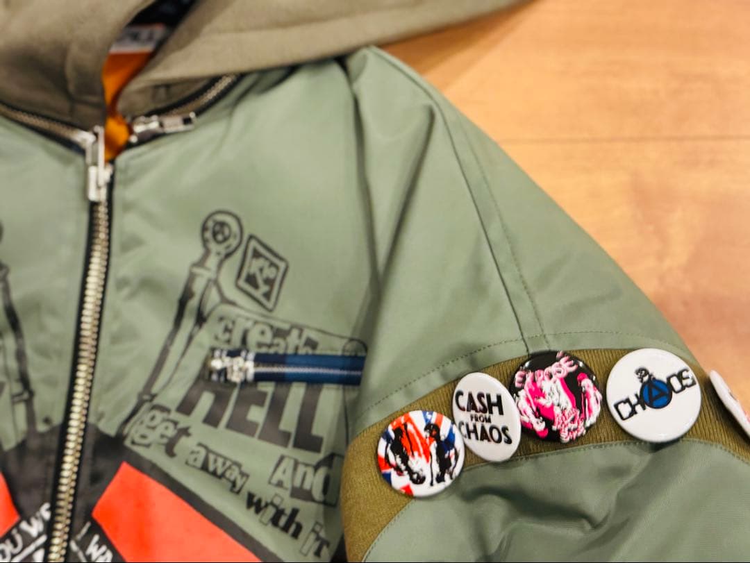 キディル KIDILL kidill MA-1ジャケット セディショナリーズ