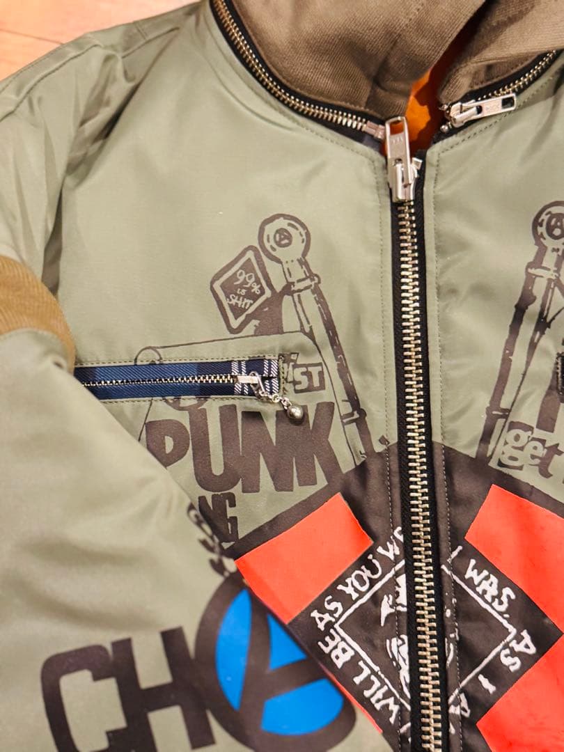 キディル KIDILL kidill MA-1ジャケット セディショナリーズ