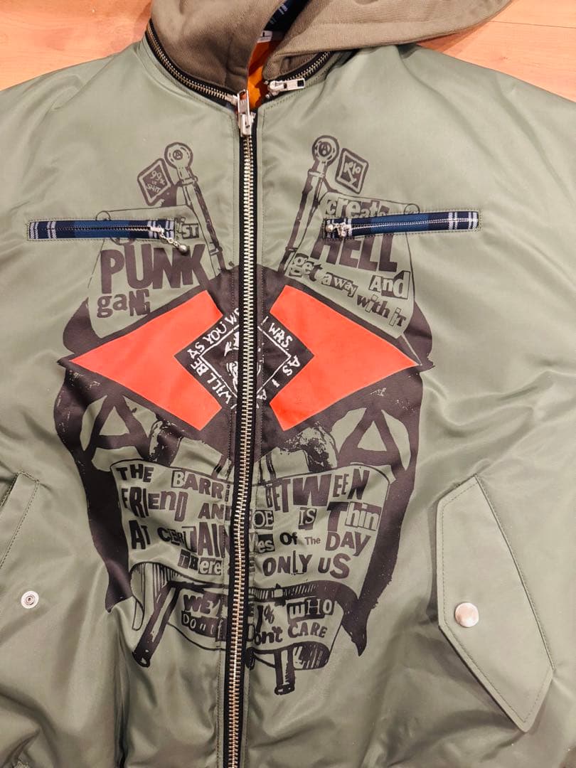 キディル KIDILL kidill MA-1ジャケット セディショナリーズ