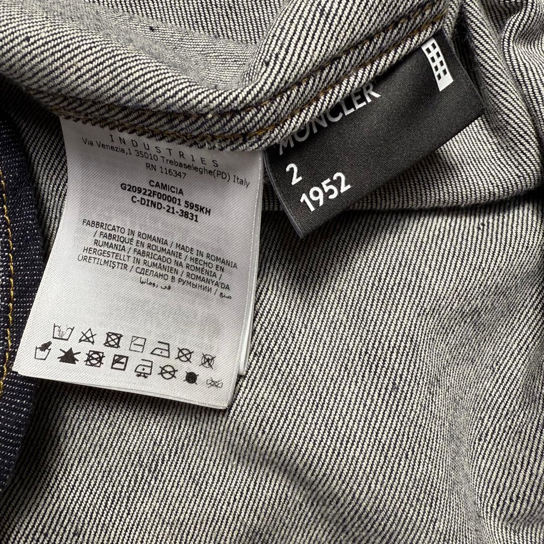 MONCLER GENIUS デニムシャツ　XL CAMICIA