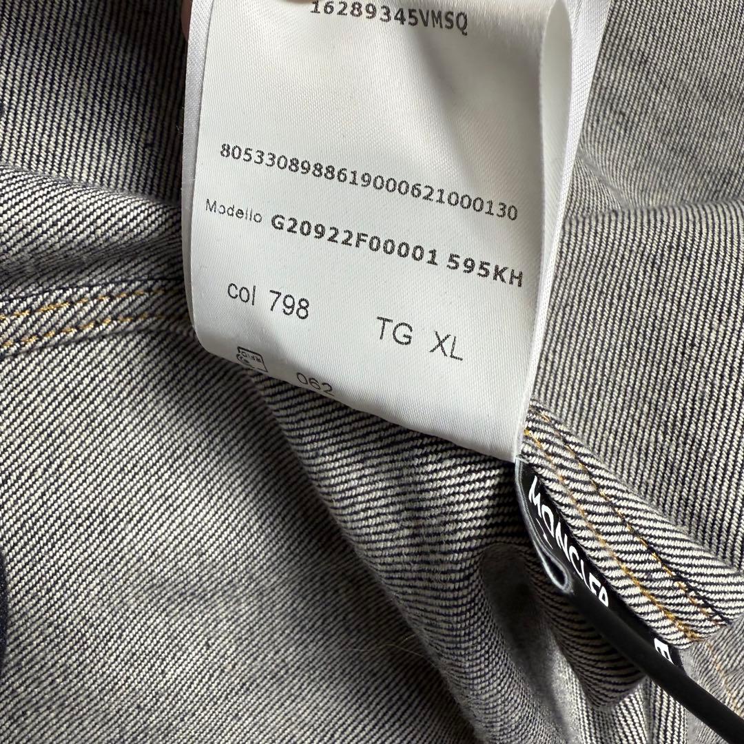 MONCLER GENIUS デニムシャツ　XL CAMICIA