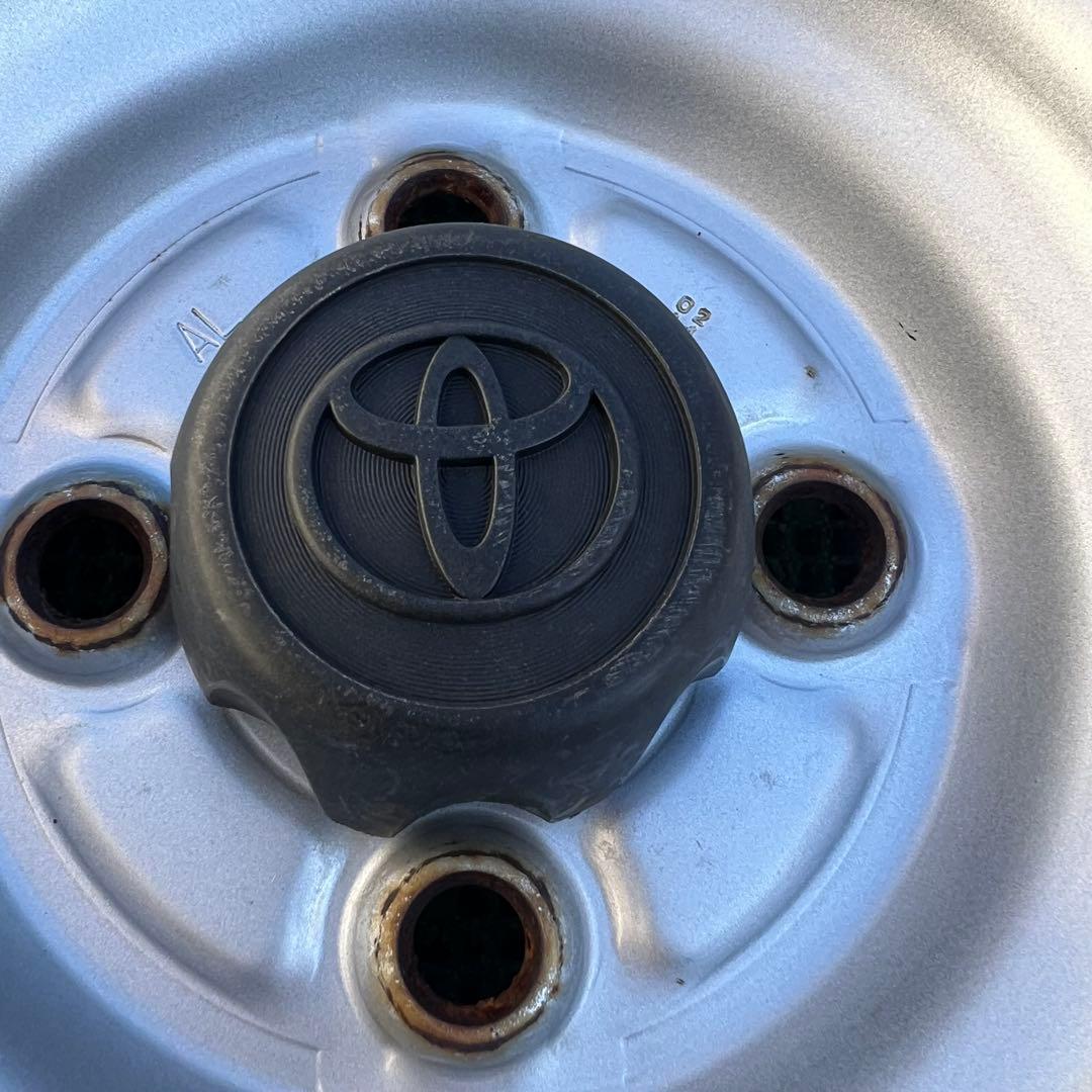 シ*イ様 トヨタ純正 プロボックス 14インチスチールホイール シルバー色 4本