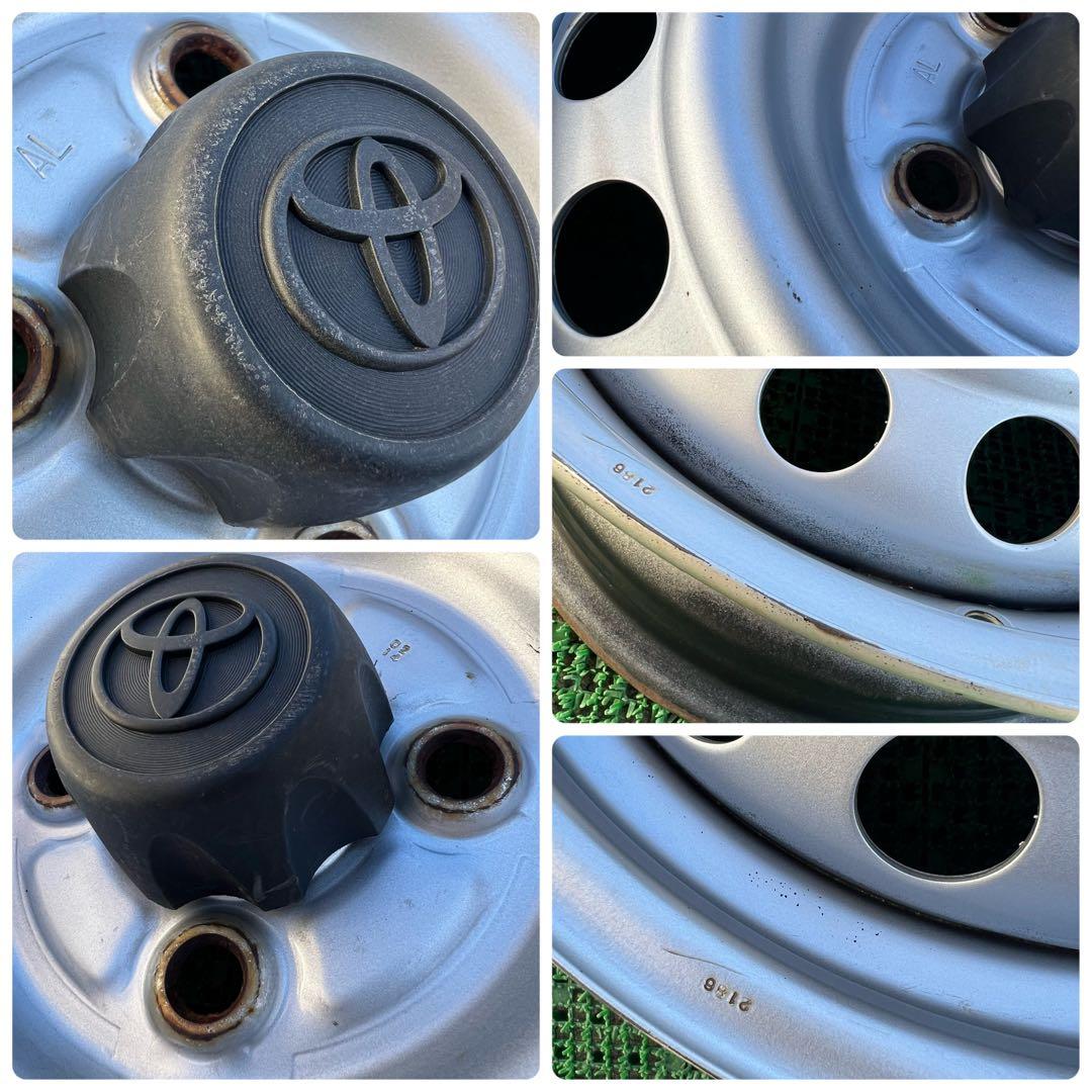 シ*イ様 トヨタ純正 プロボックス 14インチスチールホイール シルバー色 4本