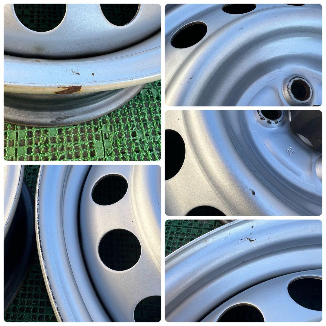 シ*イ様 トヨタ純正 プロボックス 14インチスチールホイール シルバー色 4本