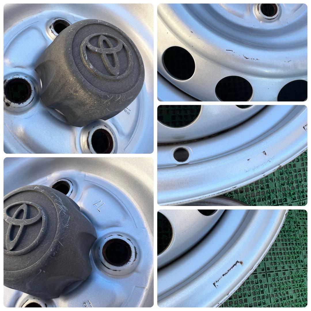 シ*イ様 トヨタ純正 プロボックス 14インチスチールホイール シルバー色 4本