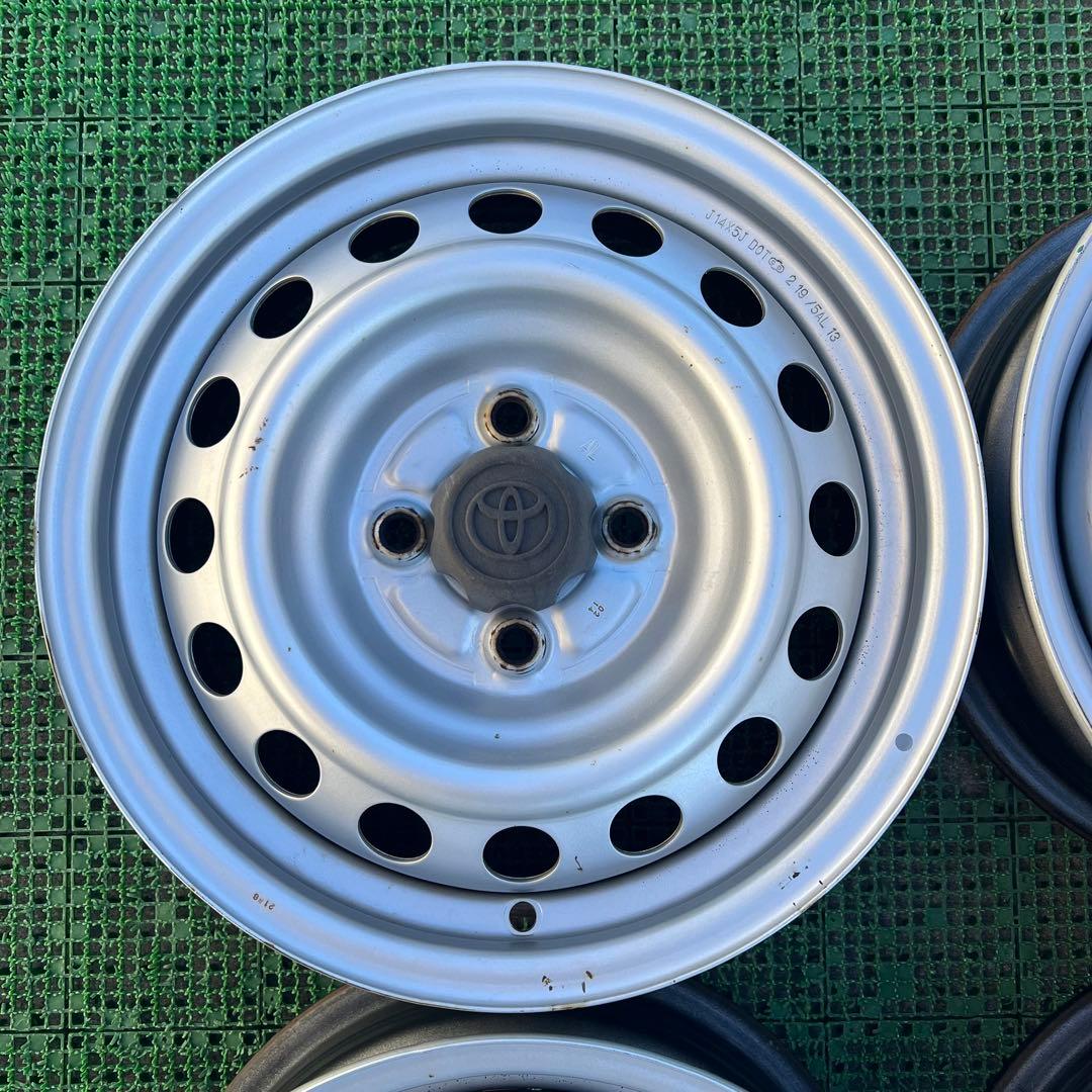 シ*イ様 トヨタ純正 プロボックス 14インチスチールホイール シルバー色 4本